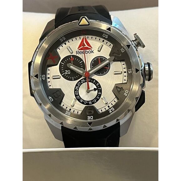 Unisex Reebok Quartz Chrono 45mm Watch NWOT - Picture 1 of 4